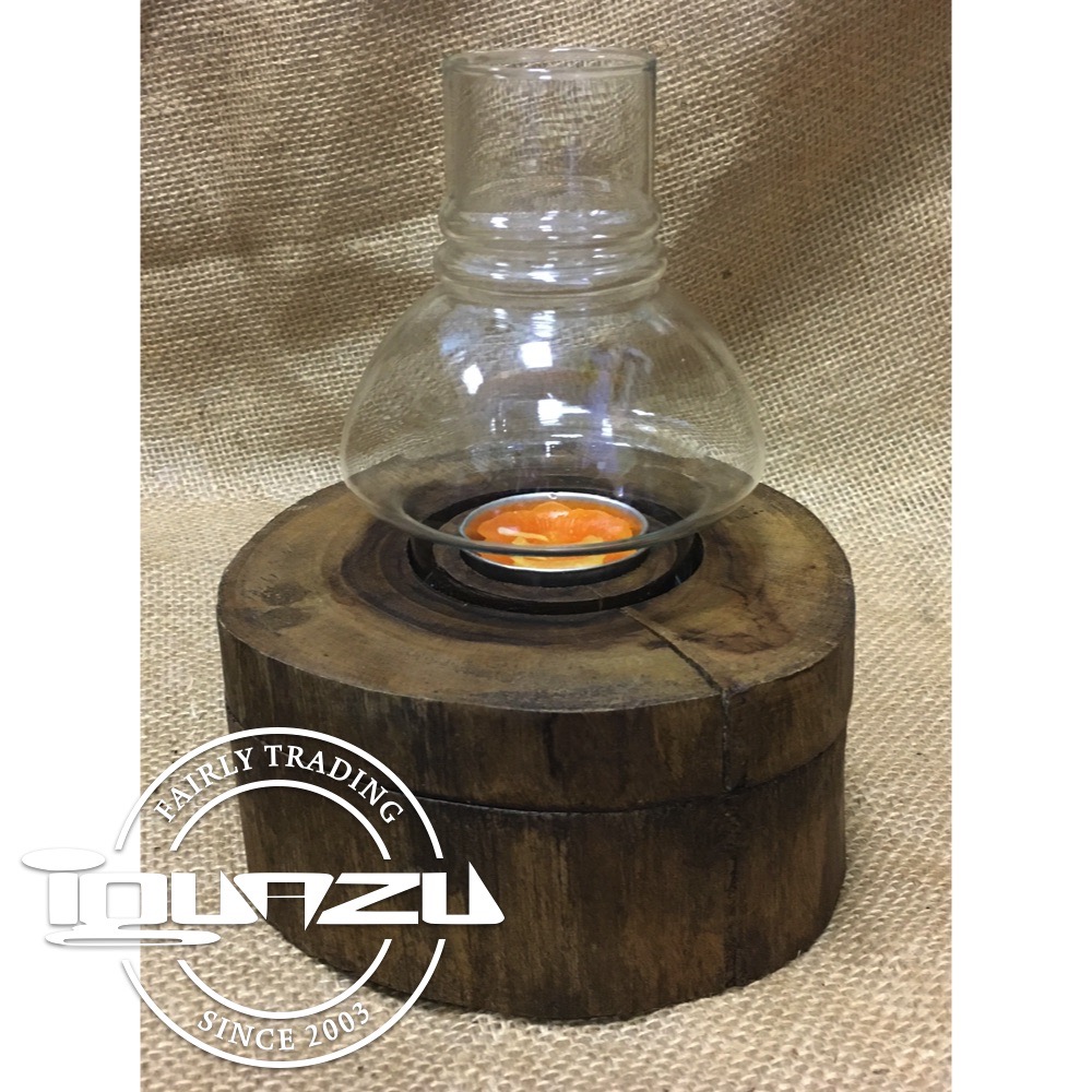 twist box with tea light