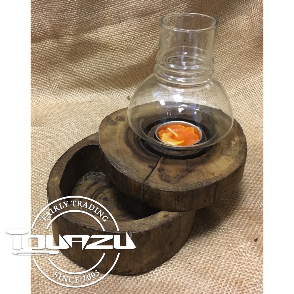 twist box with tea light