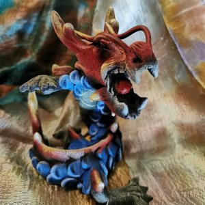 Curled Sawdust Dragon