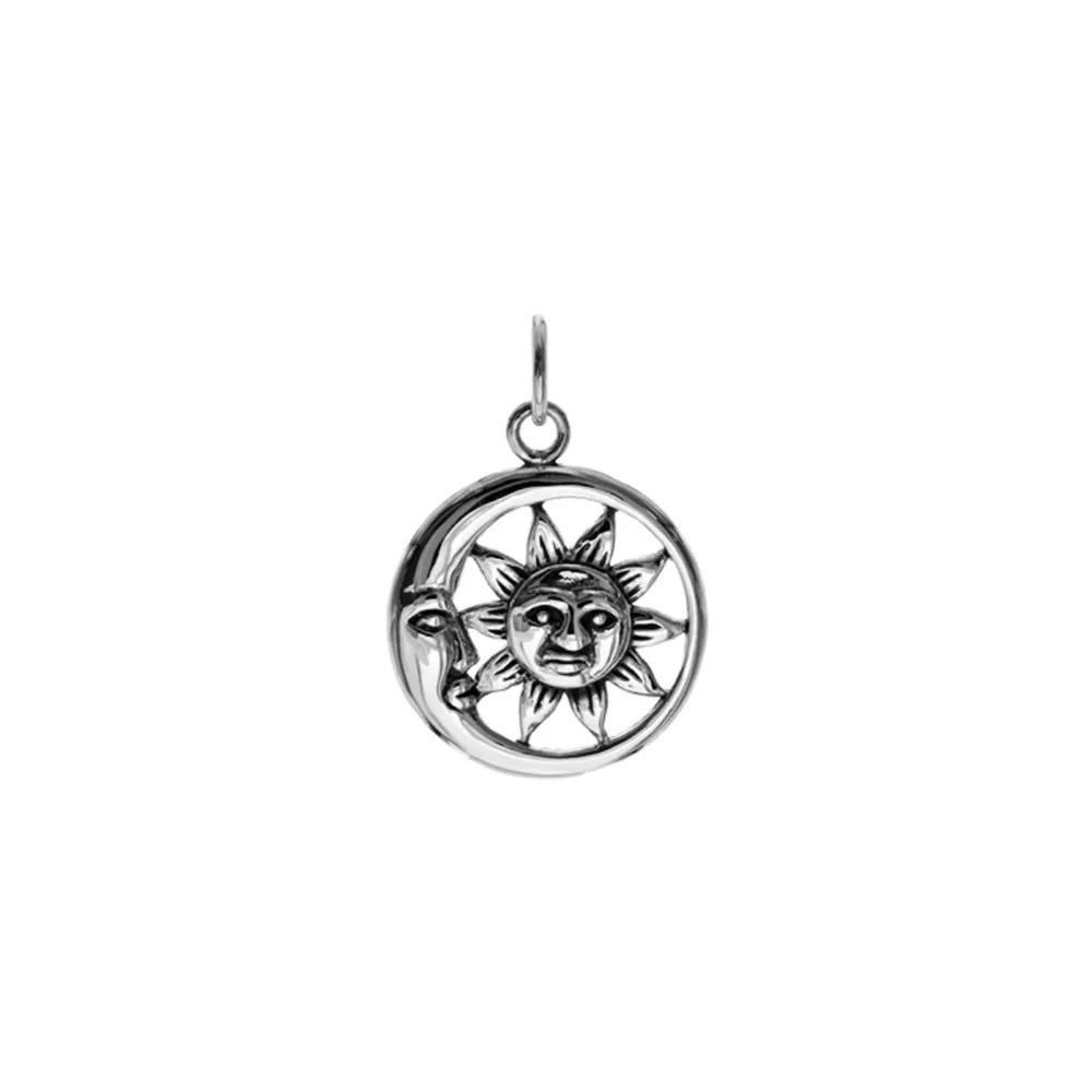 Silver Moon/Sun Pendant