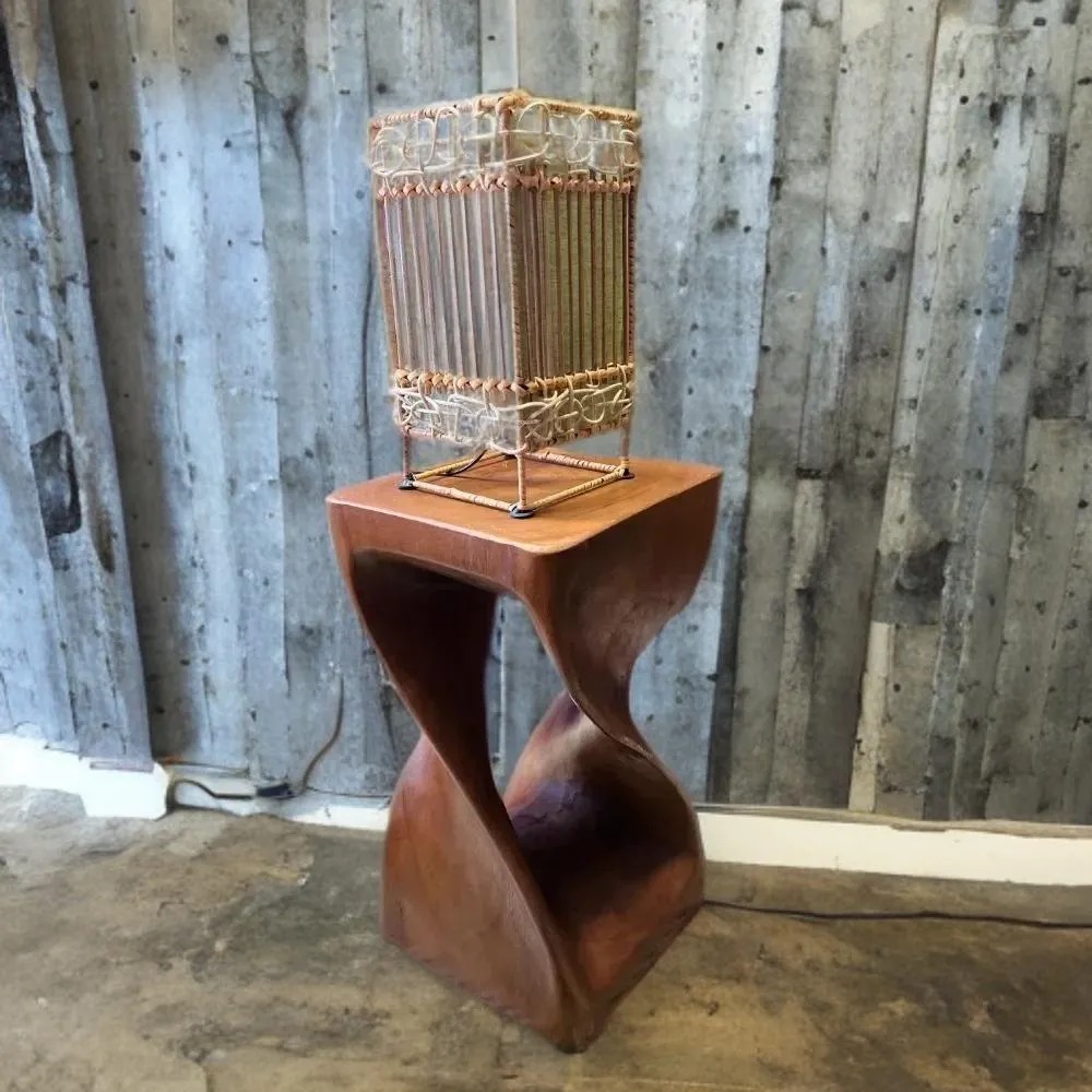 Twist Stool - Simple Design - Medium Finish - Image 6