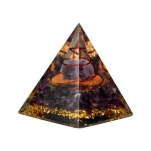 Orgone Pyramid Amethyst 9x7cm