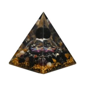 Orgone Pyramid Chakra Stones 9x7cm