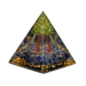 Orgone Pyramid Sodalite 9x7cm