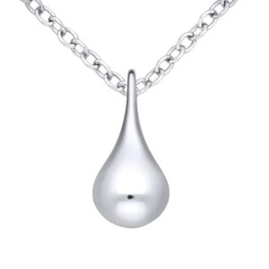Silver Pendant - Droplet