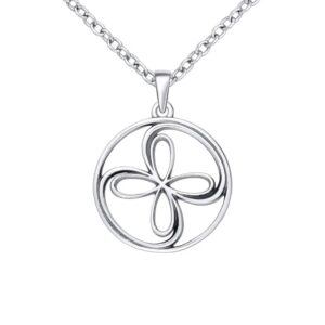 Silver Pendant -Wire
