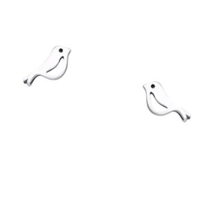 Silver Studs - Bird