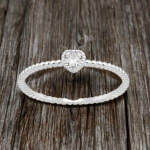 CZ Ring - Hearts