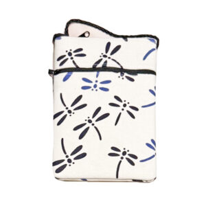Cotton Shoulder Purse - Dragonflies