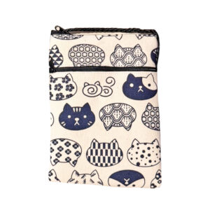Cotton Shoulder Purse / Bag - Cats