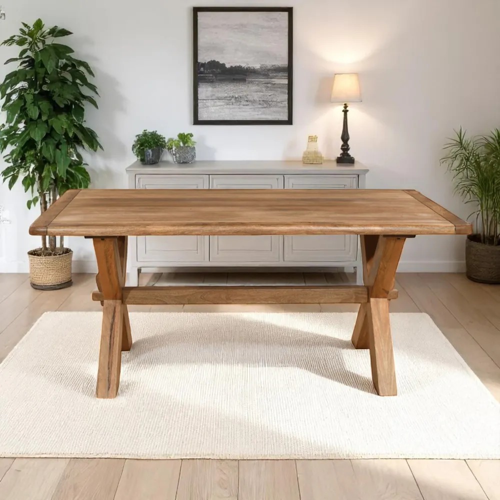 West Country Mango Dining Table - 2m - Image 3