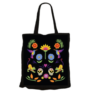 Tote Bag - Ethnic Art - Black