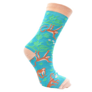 Bamboo Socks - Monkeys - 7-11