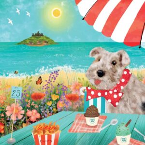 Greetings Card - Table for One St Michael's Mount