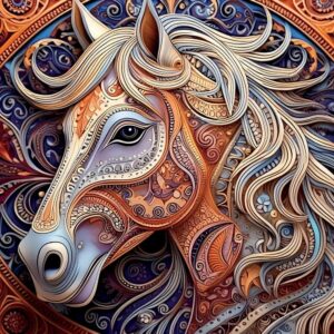 Greetings Card - Horse