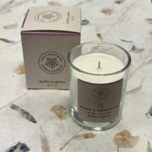 Glass Tumbler Candles - Orchid and Sandalwood