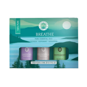 Aromatherapy Oils Breathe Collection 3 x 5ml