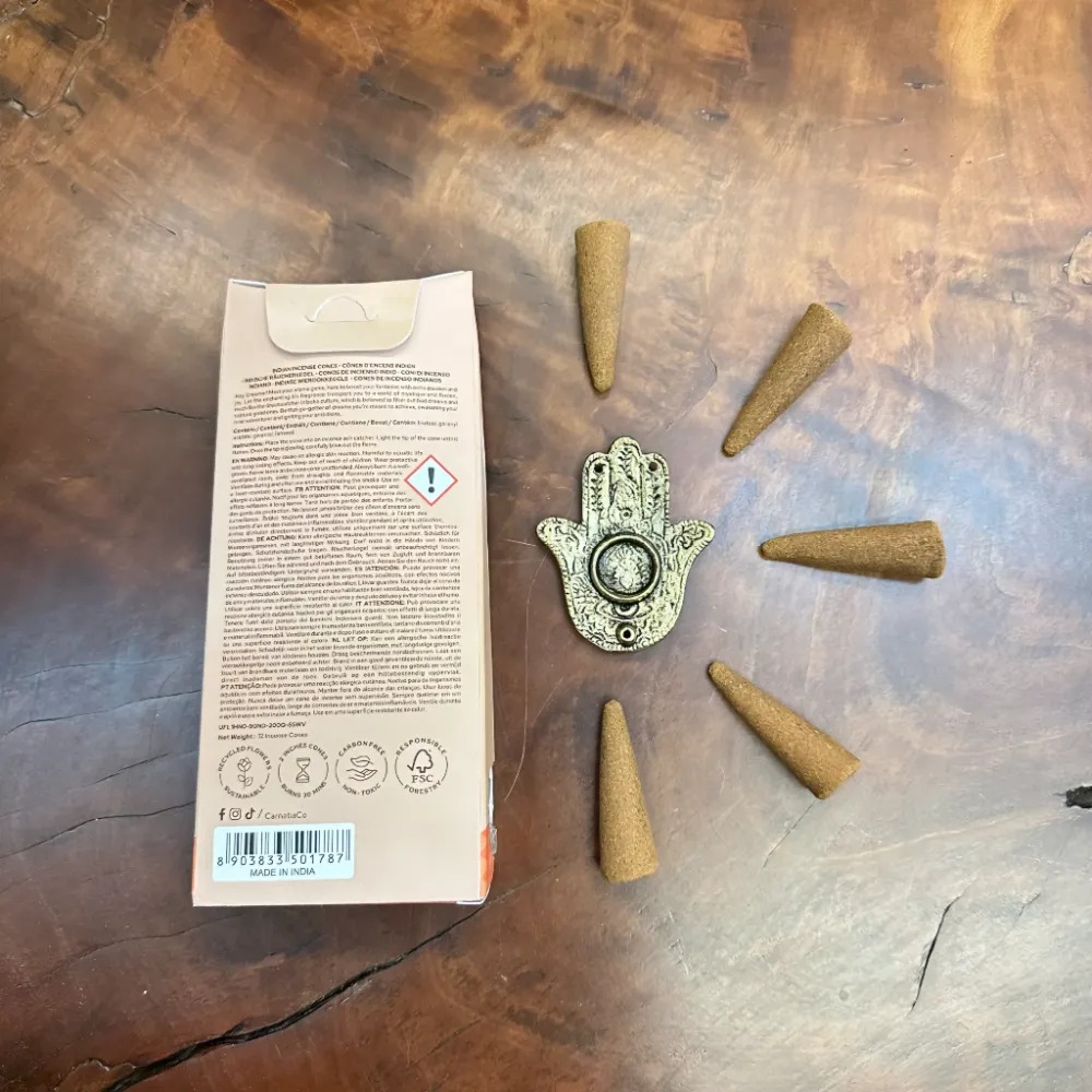 Carnatia Incense Cones w/ Burner - Chase Your Dreams - Image 2