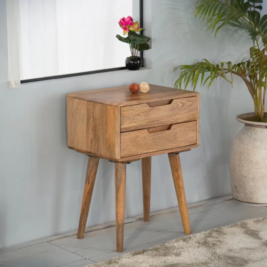 Retro Mango Side Table - Image 3