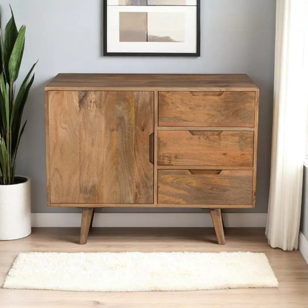 Retro Mango Sideboard - Small