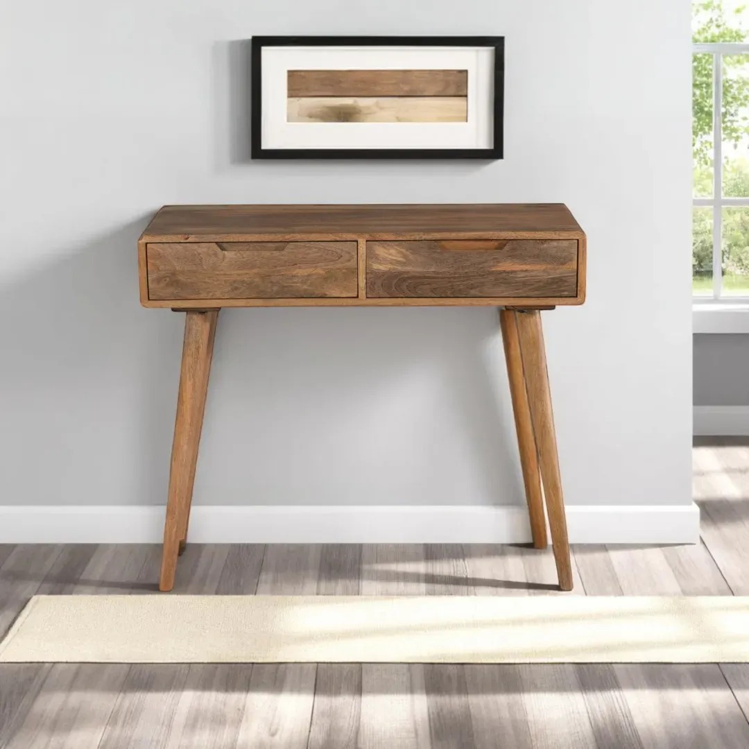 Retro Mango Console Table