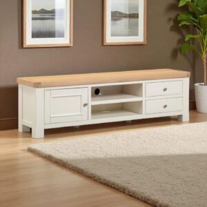 Regal Oak TV Unit - Large - White