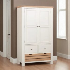 Regal Oak Larder Unit - Large - White