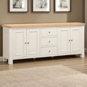 Regal Oak Sideboard - Large - White